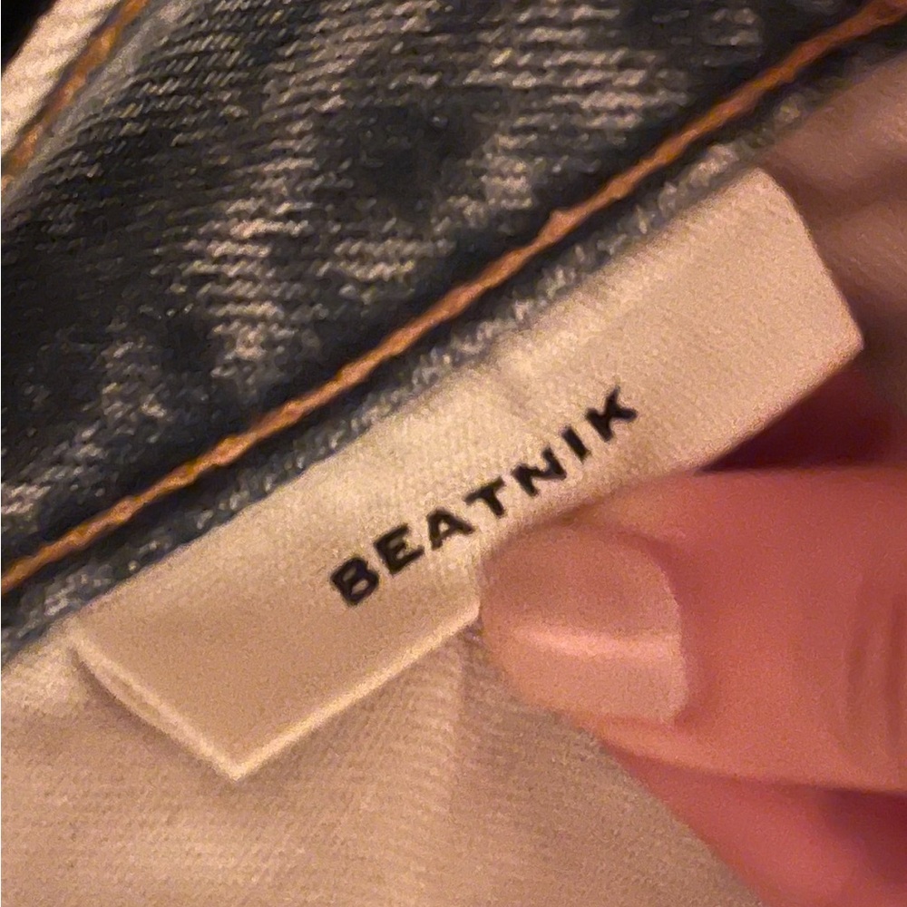 SLVRLAKE Blue Acid Wash Denim Jeans - Picture 4 of 6